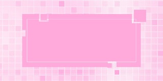 粉色白色简约大气方块边框格子展板背景
